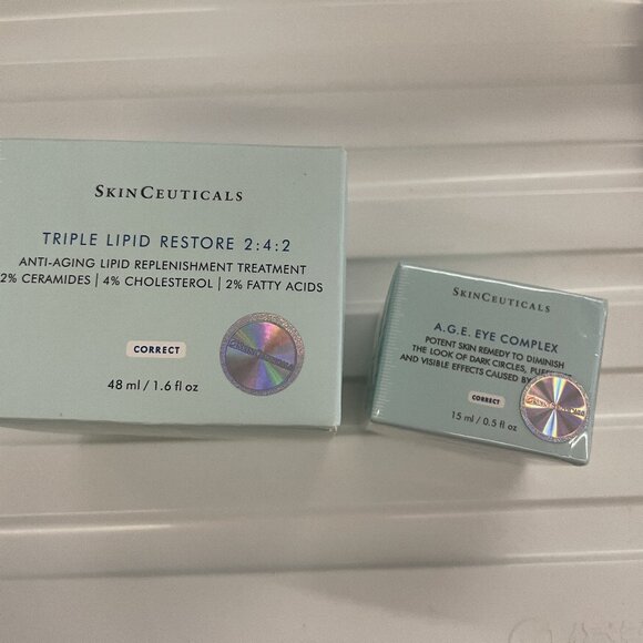 Skinceuticals Triple Lipid Restore 2:4:2 48ml + A.G.E. Eye Complex 15ml